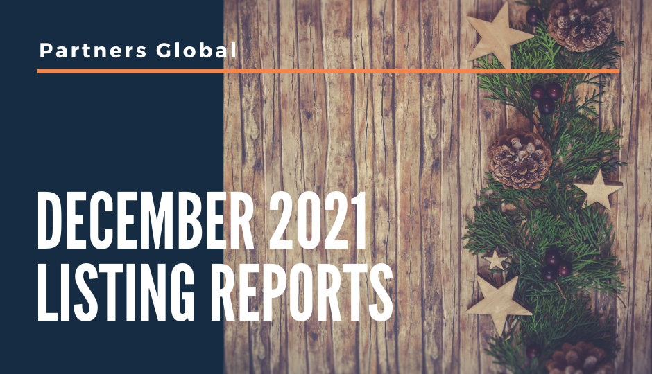 December 2021 - Listing Reports
