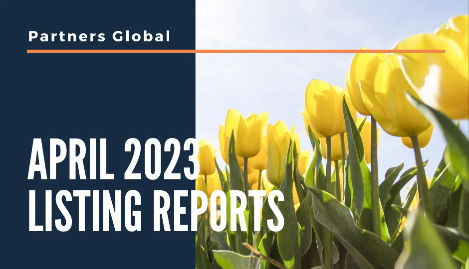 April 2023 - Listing Reports