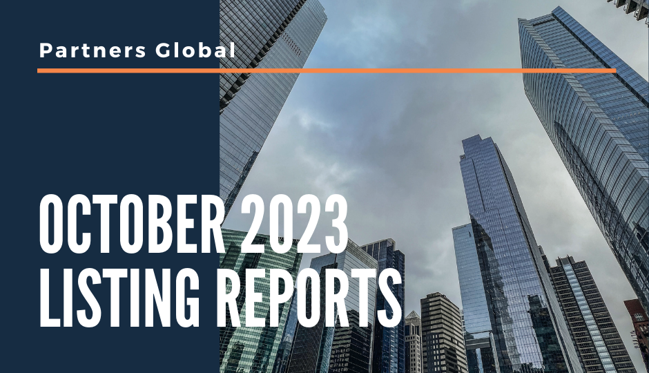 October 2023 - Listing Reports