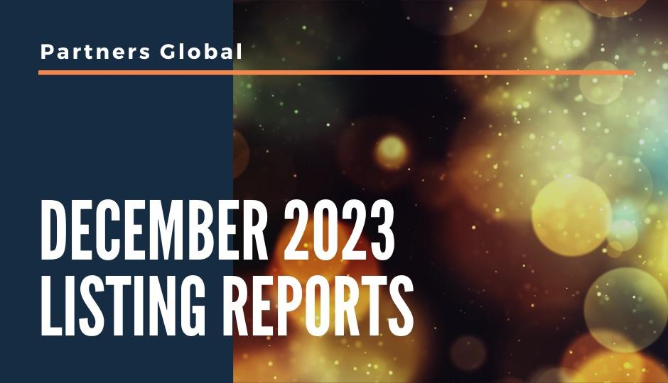 December 2023 - Listing Reports