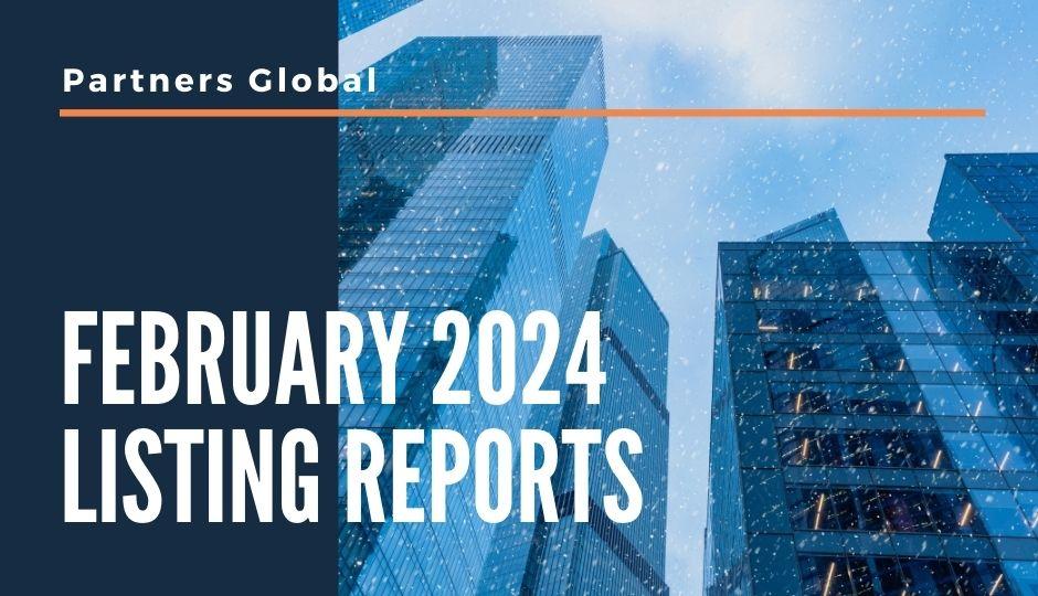 February 2024 - Listing Reports