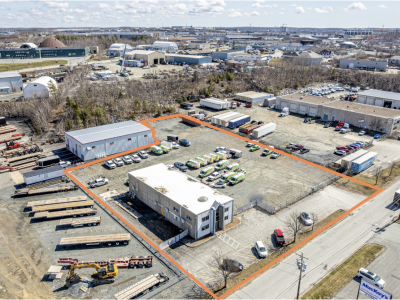Ample on-site paved parking lot at front of the building to accommodate 22 cars plus additional fenced gravel lot.